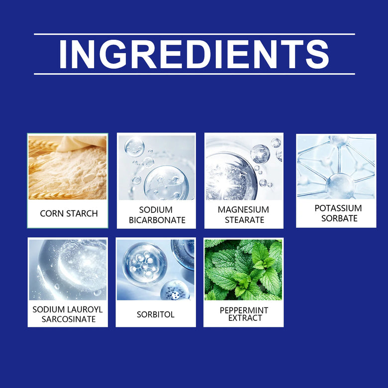 Yegbong 120g Dog Teeth Cleaning Powder for Dogs, Gentle Teeth Cleaning for Dogs to Improve Oral Odor and Freshen Breath