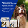 Yegbong 120g Dog Teeth Cleaning Powder for Dogs, Gentle Teeth Cleaning for Dogs to Improve Oral Odor and Freshen Breath