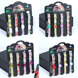 Luminous Bell Collar Dog Silicone Rubber Collar