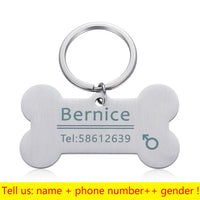 Anti-lost Personalized Pet Identity Tag Dog Collar