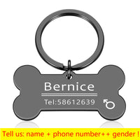 Anti-lost Personalized Pet Identity Tag Dog Collar