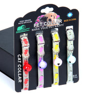 Luminous Bell Collar Dog Silicone Rubber Collar
