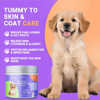 Probiotics for Dogs - Supports Gut Health, Digestive Balance & Seasonal Allergy Relief, Relieve Itchy Skin