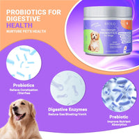Probiotics for Dogs - Supports Gut Health, Digestive Balance & Seasonal Allergy Relief, Relieve Itchy Skin