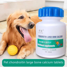 Pet Chondroitin large bone calcium Tablets 180 tablets joint Shu nutritional supplements for dogs daily health care