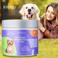 Probiotics for Dogs - Supports Gut Health, Digestive Balance & Seasonal Allergy Relief, Relieve Itchy Skin