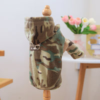 Fashion Pet Clothes Clothing Camouflage Sweater