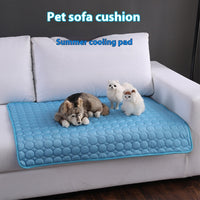 Dog Cooling Mat Summer Pets Cold Bed Extra Large For Small Big Dogs Pet Accessories Cat Durable Blanket Sofa Cat Ice Pad Blanket Pet Products